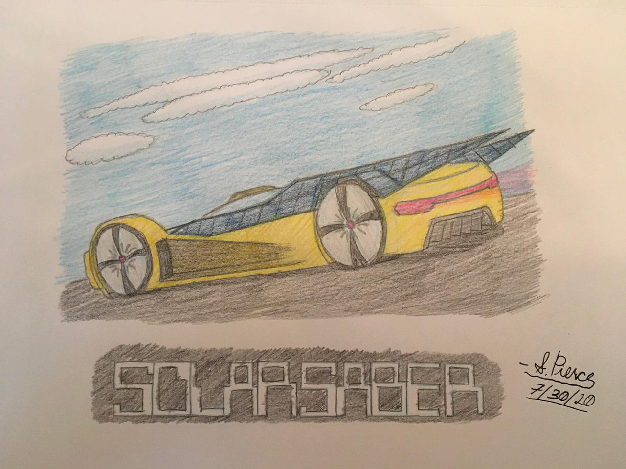 Auto Alphabet Challenge 19: Solar Saber